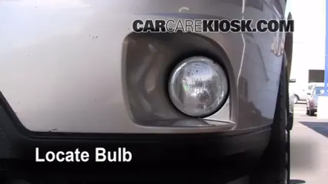 2005 Buick Rendezvous CX 3.4L V6 Éclairage Feu antibrouillard (remplacer l'ampoule)